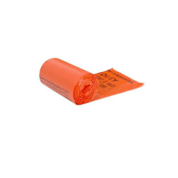 Orange Clinical Waste Bags (CASE)