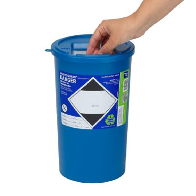 5L Blue Pharmi Bin